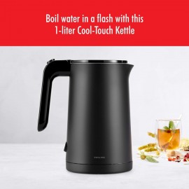 ZWILLING Enfinigy Cool Touch 1-Liter Electric Kettle, Cordless Tea Ket