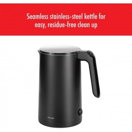 ZWILLING Enfinigy Cool Touch 1-Liter Electric Kettle, Cordless Tea Ket