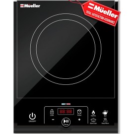 Mueller RapidTherm Portable Induction Cooktop Hot Plate Countertop Bur