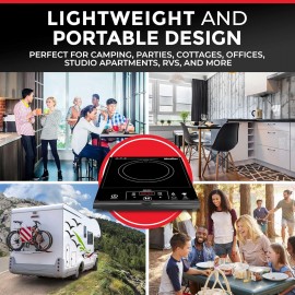 Mueller RapidTherm Portable Induction Cooktop Hot Plate Countertop Bur