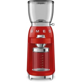 Smeg DCF02RDUS 50's Retro Style Drip Filter Coffee Maker Bundle CGF01R