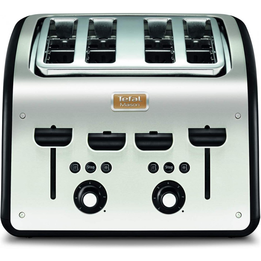 Tefal TT770811 toaster stainless steel, 4 slots