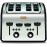 Tefal TT770811 toaster stainless steel, 4 slots