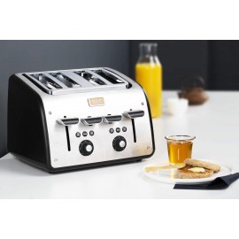 Tefal TT770811 toaster stainless steel, 4 slots