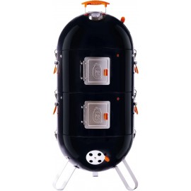 ProQ BBQ Smoker (Frontier V4) - 4in1 Charcoal Meat Smoker BBQ - Outdoo