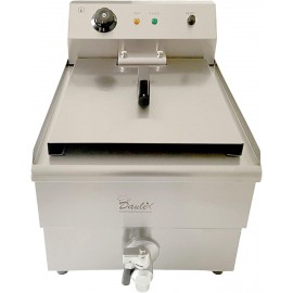 Davlex commercial electric deep fat chip fryer 13 litre tank single ba