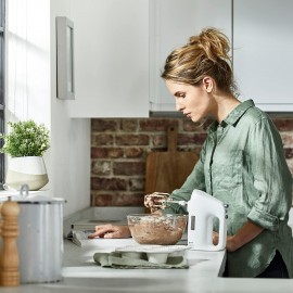 Kenwood Hand Mixer,Electric Whisk, 5 Speeds, Stainless Steel Kneaders