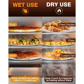 PYY Warming Cabinet 4 Tier 19x19x24 Hot Box Food Warmer for Catering,