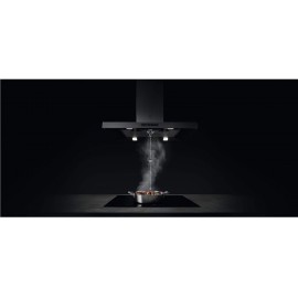 AEG 90cm Slimline Chimney Cooker Hood with Hob2Hood - Stainless Steel