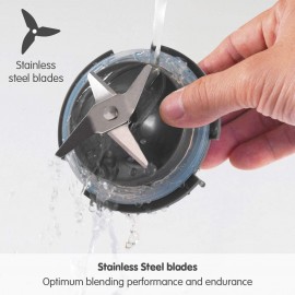 Morphy Richards 403053 Glass Jug Blender 1.5L Delicious Smoothies, Whi