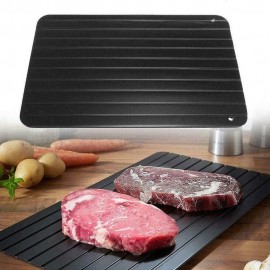 Mantraraj Aluminum Quick Defrost Board Defrosting Tray Rapid Thawing T