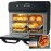 HYSapientia 22L Dual Zone Air Fryer Oven With Rotisserie,Large Double