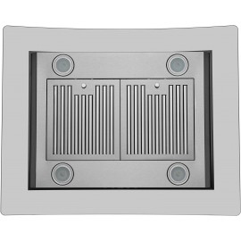 Hauslane | Chef Series IS-200 30 Modern Island Range Hood | Contempora