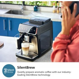 PHILIPS 3300 Series Fully Automatic Espresso Machine - 5 Beverages, In