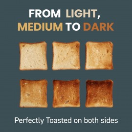 Elite Gourmet ECT4123 Long Slot 4 Slice Toaster, Extra Wide 1.5 and 5.