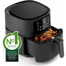 Philips Airfryer 5000 Series XXL, 7.2L (1.4Kg) - 6 portions, 16-in-1 A