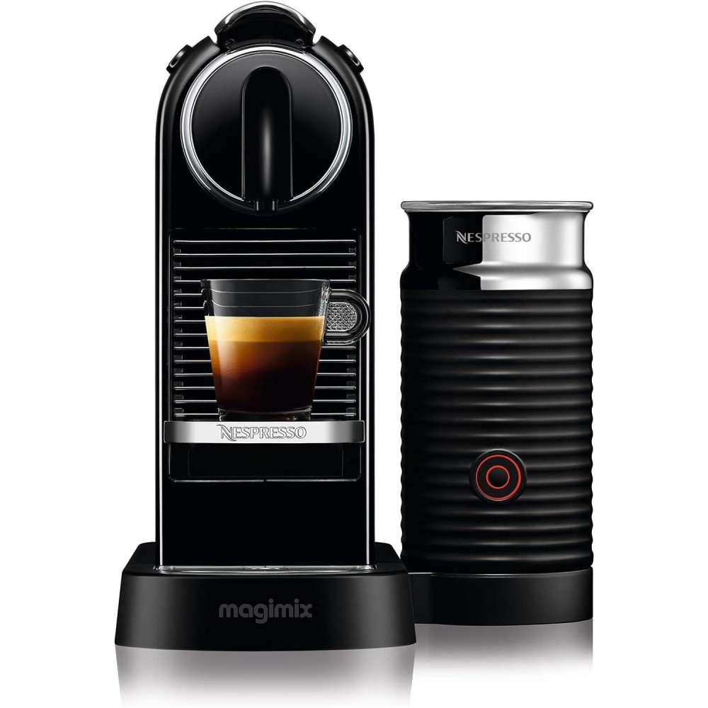 Nespresso Citiz Automatic Pod Coffee Machine with Milk Frother for Esp