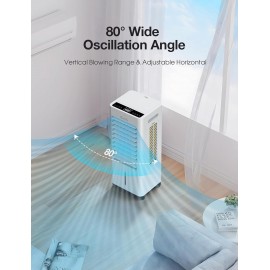 3-IN-1 Portable Evaporative Air Cooler,Grelife Air Cooler Cooling Fan
