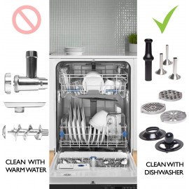 Duronic Meat Grinder MG301, Electric Meat Mincer Machine, Sausage Make