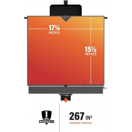 Blackstone 2142 Original 17” Tabletop Griddle with Low-Maintenance Sta