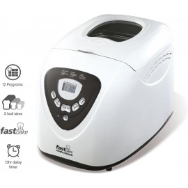 Morphy Richards Fastbake Breadmaker, 12 Programmes, 1.5lb, 2lb Loaf Si