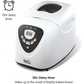 Morphy Richards Fastbake Breadmaker, 12 Programmes, 1.5lb, 2lb Loaf Si
