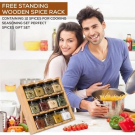Tilz Spice Rack With Spices Included - Cooking Gifts For Men Women | 1