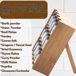 Tilz Spice Rack With Spices Included - Cooking Gifts For Men Women | 1