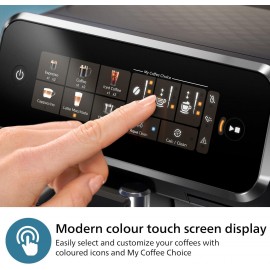 PHILIPS 2300 Series Fully Automatic Espresso Machine - 4 Beverages, Mo