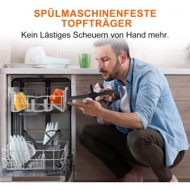 Gasland Chef GH30BF 30cm Built-in 2 Burners Gas Hob, Black Tempered Gl