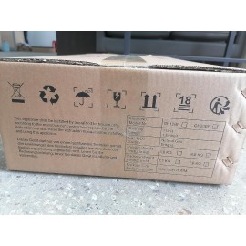 Gasland Chef GH30BF 30cm Built-in 2 Burners Gas Hob, Black Tempered Gl