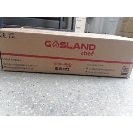 Gasland Chef GH30BF 30cm Built-in 2 Burners Gas Hob, Black Tempered Gl