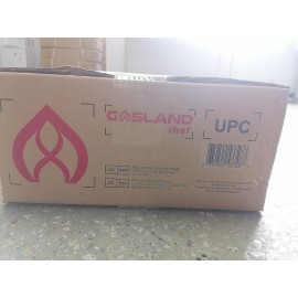 Gasland Chef GH30BF 30cm Built-in 2 Burners Gas Hob, Black Tempered Gl