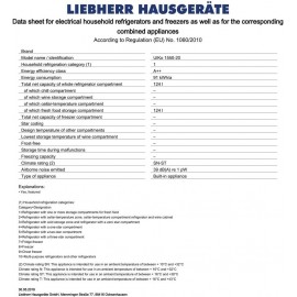 Liebherr UIKO1550 Built-in 124 Litre Under Worktop Fridge White with S