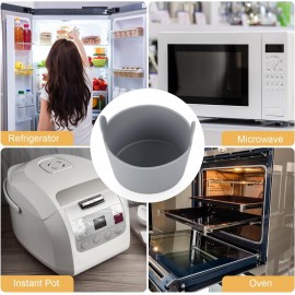 3pcs Silicone Egg Mold for Air Fryer, 3x2.2in Non Stick Silicone Ramek