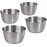 Tala Stainless Steel Pudding Moulds, Perfect for Individual Puddings,