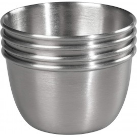 Tala Stainless Steel Pudding Moulds, Perfect for Individual Puddings,