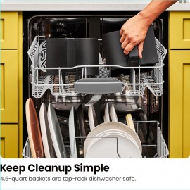 Chefman TurboFry Touch Dual Air Fryer, Maximize The Healthiest Meals W