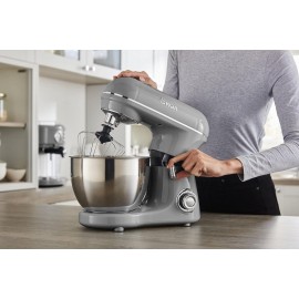 Swan SP21060GRN Retro Stand Mixer with 4L Stainless Steel Bowl, 8 Spee