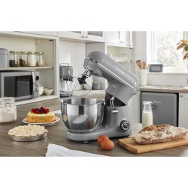Swan SP21060GRN Retro Stand Mixer with 4L Stainless Steel Bowl, 8 Spee
