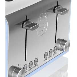 Swan Retro Kitchen Set, 1.5L Fast Boil Kettle & 4 Slice Toaster & 3.5L