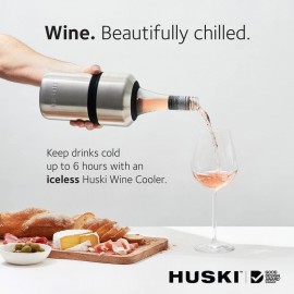 Huski Wine Cooler | Premium Iceless Wine Chiller | Keeps Wine Cold up
