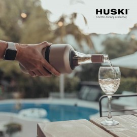 Huski Wine Cooler | Premium Iceless Wine Chiller | Keeps Wine Cold up