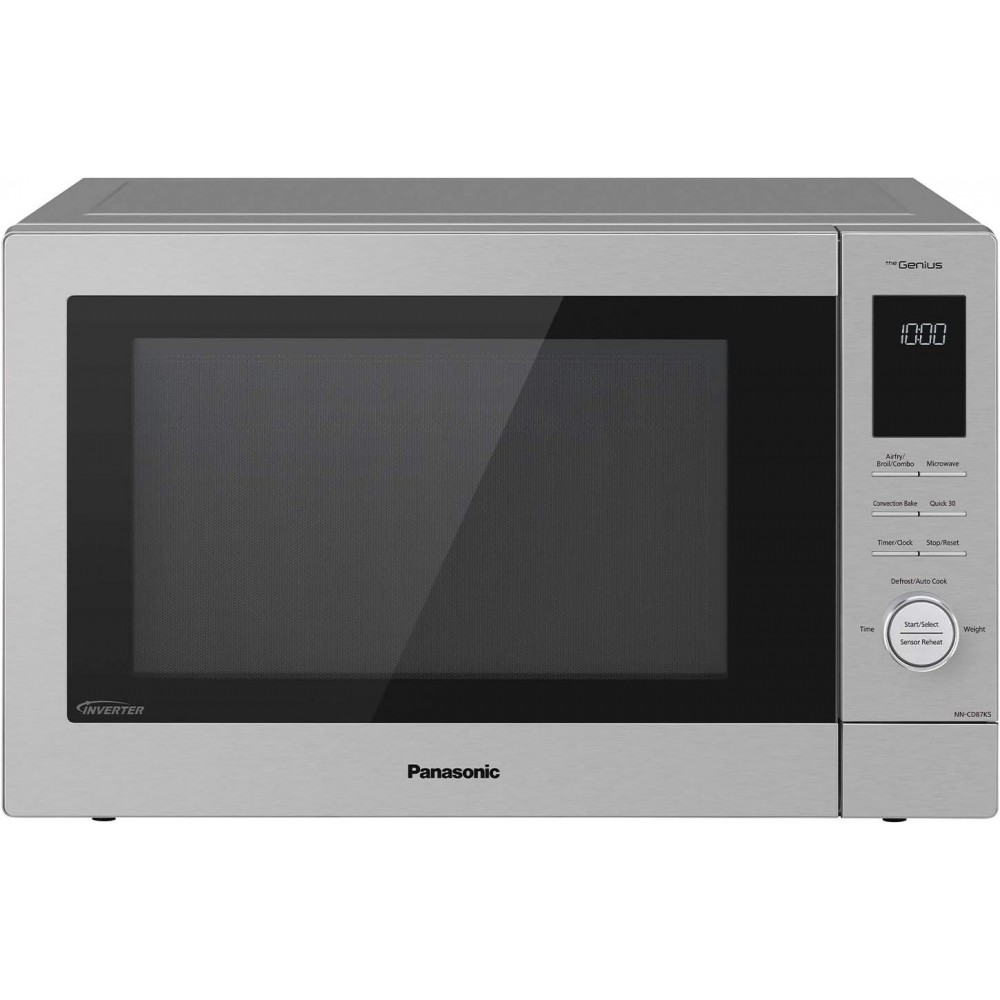 Panasonic HomeChef 4-in-1 Microwave Oven with Air Fryer, Convection Ba