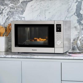 Panasonic HomeChef 4-in-1 Microwave Oven with Air Fryer, Convection Ba