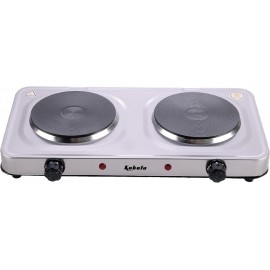 Kabalo 2000W Electric Double Hotplate Portable Kitchen Table Top Cooke