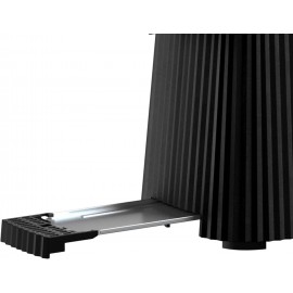 Alessi MDL08 B/UK Toaster, Plastic, Black