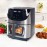 Kenmore 8 Qt Air Fryer, Family Size, 1700W, 12 Preset Cooking Function