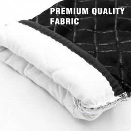 Oven Gloves, Heat Resistant Oven Mitts 1 Pair Portable Oven Glove Non