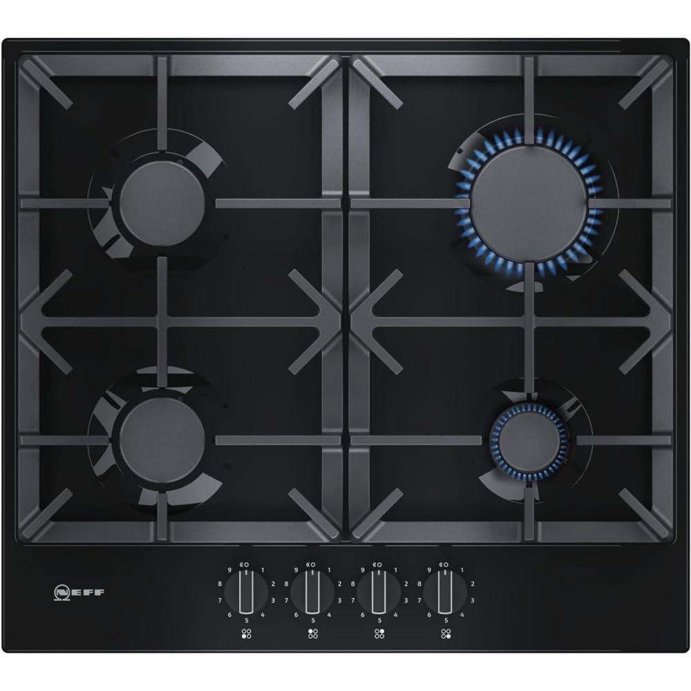 NEFF T26DS49S0 Gas Hob - Black, Built-in
